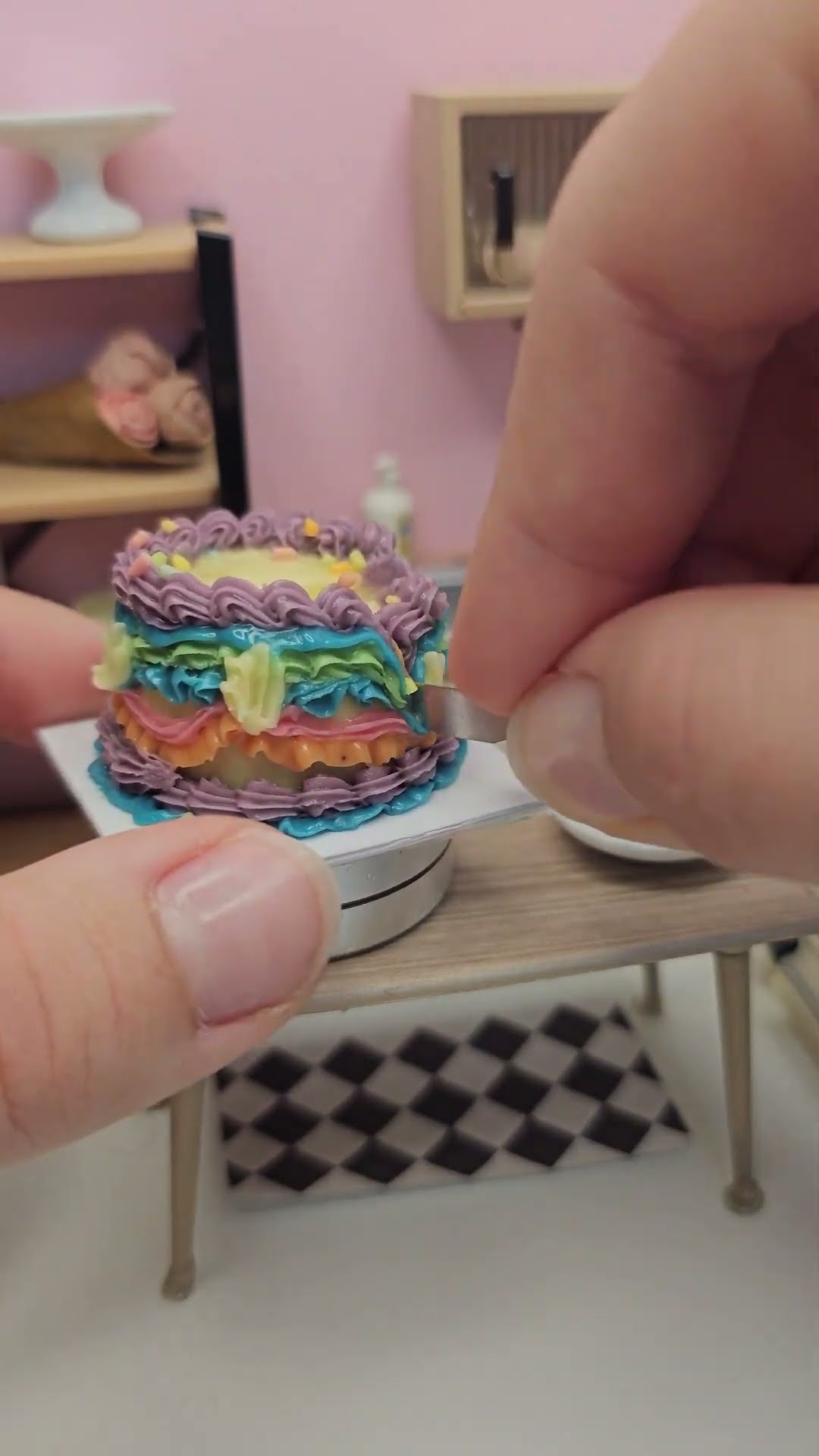 Original Rainbow Cake 🌈🩷 Bakery de la miniature thumbnail