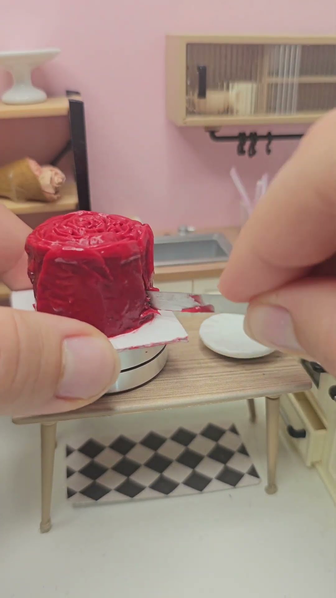 Original Rose Cake 🌹🩷 Bakery de la Miniature thumbnail